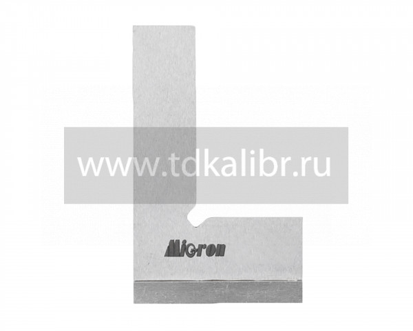 Угольник поверочный УШ- 160х 100 кл.1 (ГРСИ №90663-23) МИК