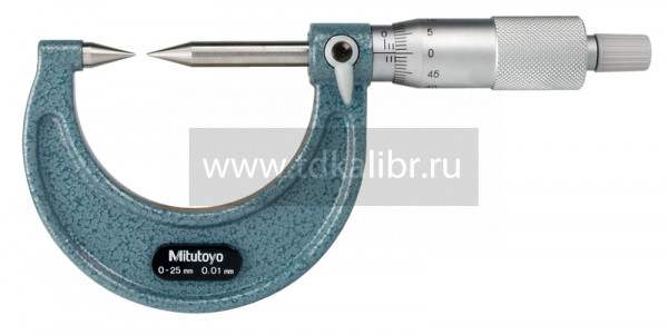 Микрометр точечный МК-ТП- 75 0,01 (15гр) твердосплавный 112-167 Mitutoyo