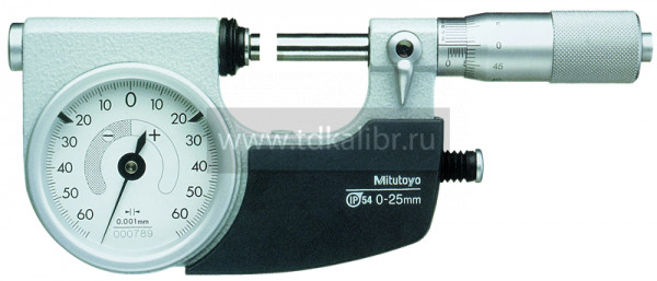 Микрометр рычажный МР- 25 0,001 510-121 Mitutoyo