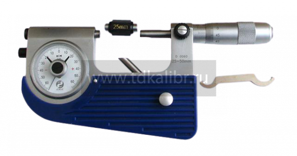 Микрометр Рычажный МР 25-50 мм (0,001) тв.сплав "CNIC" (Шан 406-116)