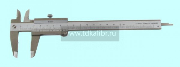 Штангенциркуль 0 - 150 ШЦ-I (0,02) моноблок с глубиномером "CNIC" (Шан 140-120S) нерж. сталь