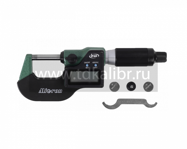 Микрометр МКЦ-  25 0,001 электр. 2-кн. IP65 с пов. МИК