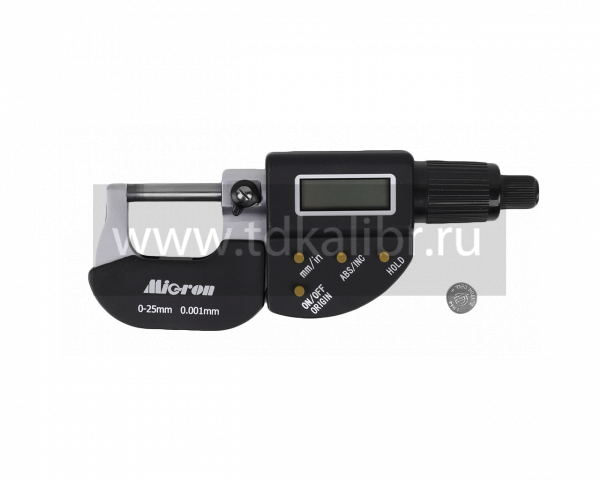 Микрометр электронный цифровой МКЦ-50 0.001 мм (ГРСИ №77991-20) Micron Pro