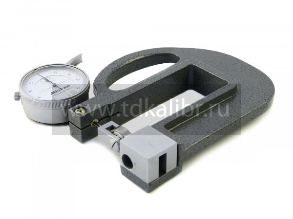 Толщиномер индикаторный ТРЛ  0- 10 0,01 (100мм) роликовый, ручной МИК