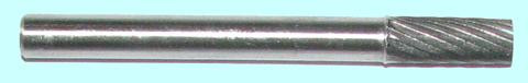 Борфреза цилиндр.  1,5x6x3x30 мм тип A спираль. насечка твердосплавная (А1,5 06М03) CNIC