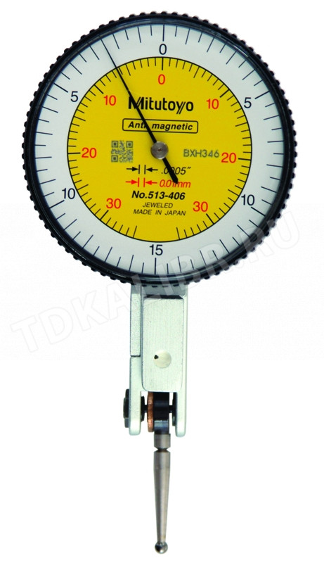 Индикатор ИРБ-0,2/0,0075" 0,002/0,0001" щуп 14,7 шкала +/-10(38) базовый набор 513-409 Mitutoyo