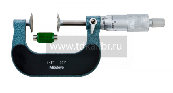 Микрометр зубомерный МЗ-  2" 0,001" (1-2") 123-126 Mitutoyo