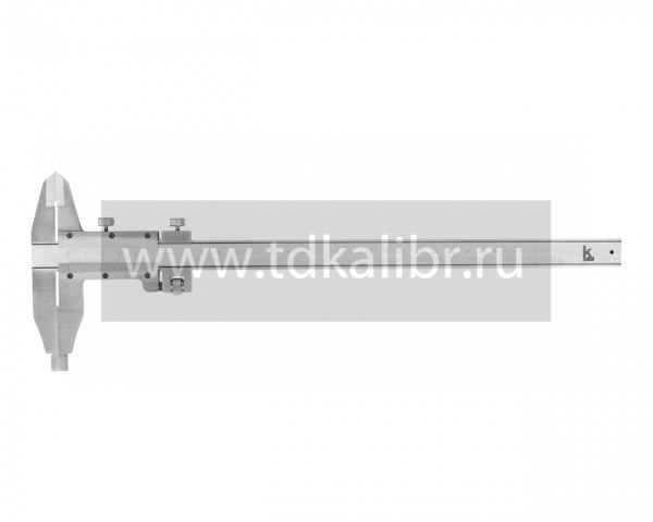 Штангенциркуль ШЦ-2- 320 0,1 губ. 60мм с поверкой КЛБ