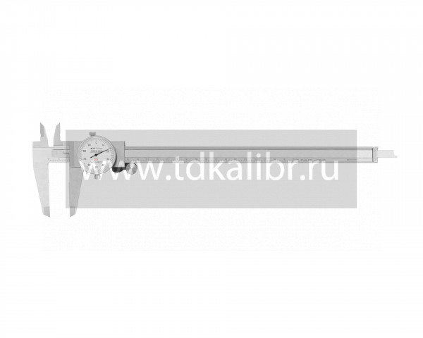 Штангенциркуль ШЦК-1-250 0,01 с круг. шкалой губ. 50мм SHAHE