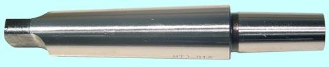 Оправка КМ3 / В18 с лапкой на внутренний конус сверлильного патрона (на сверл. станки) "CNIC" (MS3A-B18)
