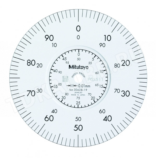 Индикатор час. типа ИЧ-100 0,01 с уш. ударопроч. 3062S-19 Mitutoyo