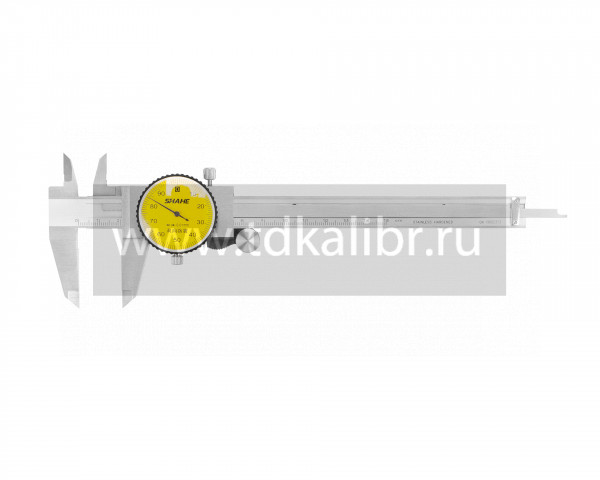 Штангенциркуль ШЦК-1-150 0,01 с круг. шкалой губ. 40мм SHAHE