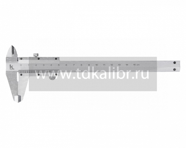 Штангенциркуль ШЦ-1-125 0,1 КЛБ