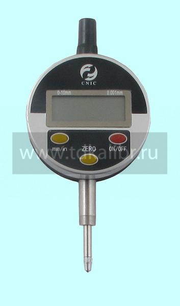Индикатор Часового типа ИЧ-10 электронный, 0-10 мм цена дел.0.001 (без ушка) "CNIC" (Шан 546-105)