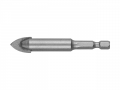 Сверло по керамической плитке, 3 мм, цилиндрический хвостовик MATRIX