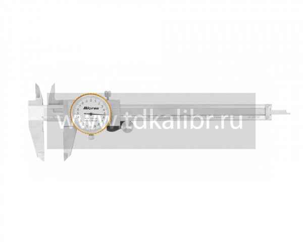 Штангенциркуль ШЦК-1-150 0,02 с круг. шкалой МИК госреестр 70557-18 с поверкой