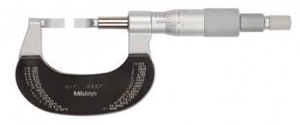 Микрометр лезвийный МКЛ-  1" 0,001" (0-1") (тип лезвий A) 122-125 Mitutoyo