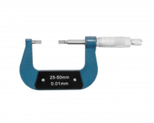 Микрометр лезвийный МК-НП-  50 0,01 с 2-мя ножевидными пятками (ГРСИ №75427-19)  SHAN