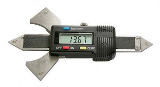 Штангентолщиномер 0-20мм (0,01) электронный для измерения толщины сварочных швов "CNIC" (Шан 129-320)